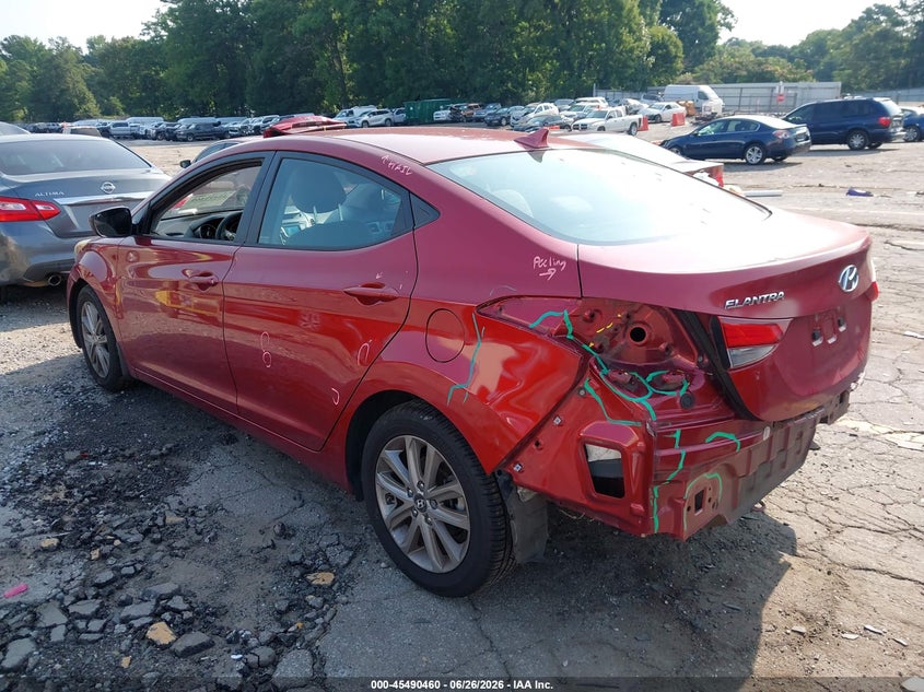 2015 HYUNDAI ELANTRA auction photo 3