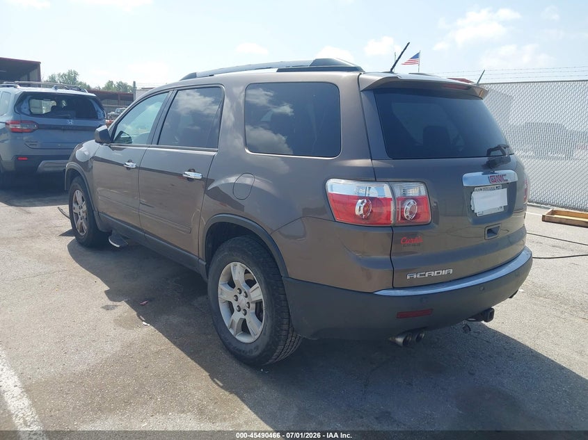 Vin: 1gklrled0aj122065, lot: 45988663, gmc acadia sle 20103