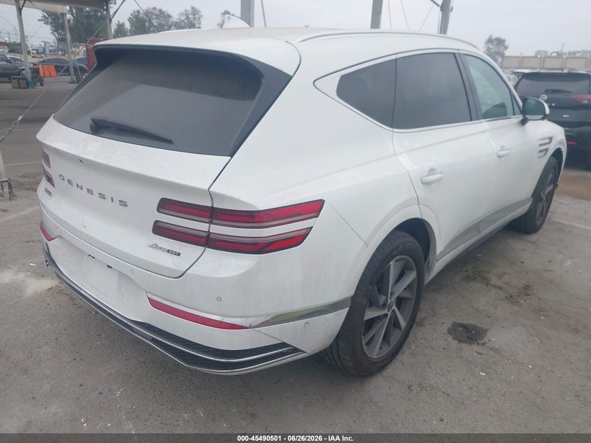 Vin: kmuhdesc0su238564, lot: 45988698, genesis gv80 3.5t advanced awd 20254