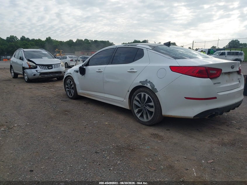 Vin: 5xxgr4a68fg356671, lot: 45988700, kia optima sx turbo 20153