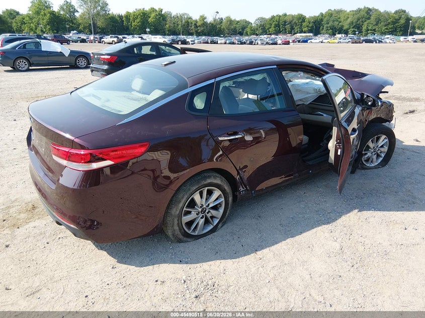 2016 KIA OPTIMA auction photo 4