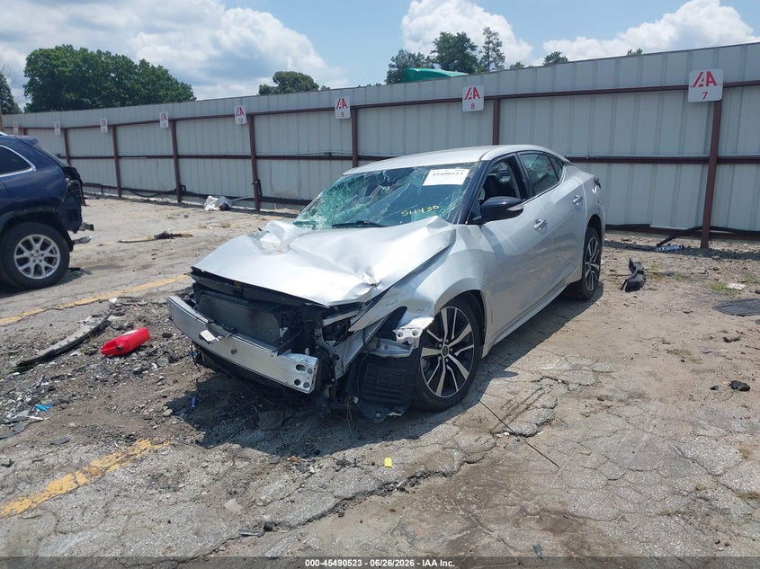 Vin: 1n4aa6cv0pc511430, lot: 45988720, nissan maxima sv xtronic cvt 20232