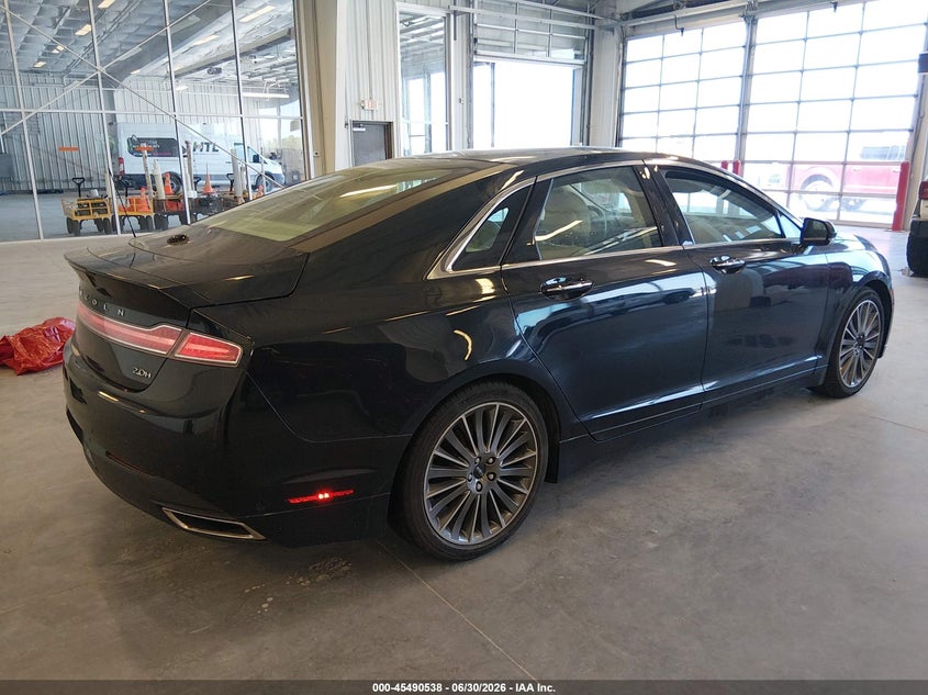 2014 LINCOLN MKZ HYBRID auction photo 4
