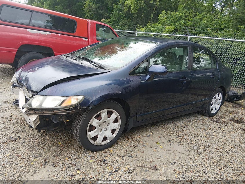 2009 HONDA CIVIC SEDAN 1.8L I-4 VVT, 140HP
