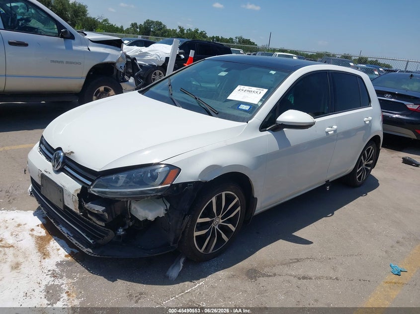 2016 Volkswagen Golf Tsi Se 4-Door 3VW217AU4GM017596 photo 1