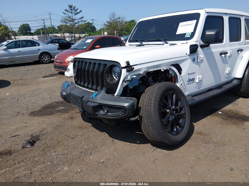 2023 Jeep Wrangler 4Xe Sahara 4X4 VIN: 1C4JJXP61PW557155 Lot: 45490563