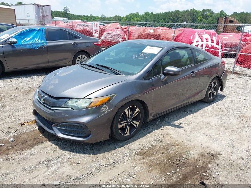 2015 HONDA CIVIC auction photo 2