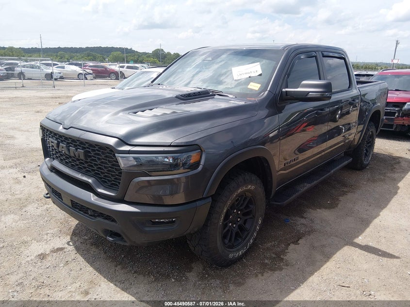 Vin: 1c6srflpxsn633547, lot: 45988784, ram 1500 rebel  4x4 5'7 box 20252