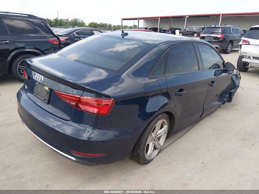 Vin: wauaugff4j1040250, lot: 45988798, audi a3 20184