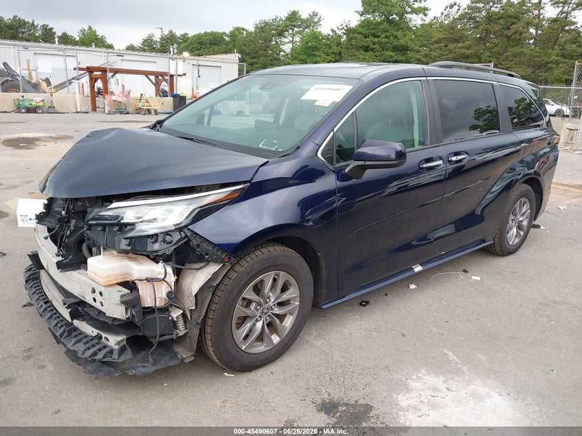 TOYOTA SIENNA 2022 VIN 5TDYSKFC2NS045925