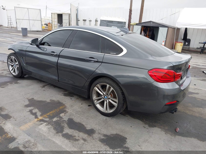 Vin: wba4j1c53jbg78663, lot: 45988806, bmw 430i gran coupe 20183