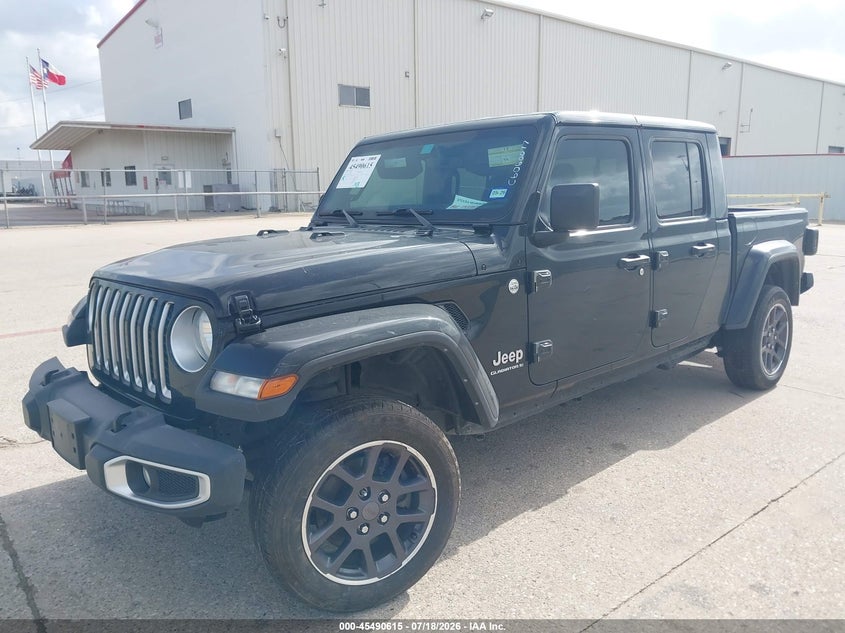 Vin: 1c6hjtfg3pl507383, lot: 45988812, jeep gladiator overland 4x4 20232