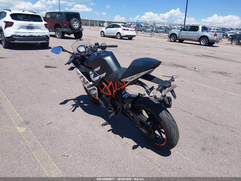 2020 KTM 390 auction photo 3