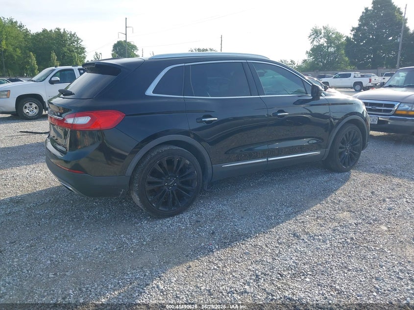 Vin: 2lmtj6lr0gbl40913, lot: 45988823, lincoln mkx reserve 20164