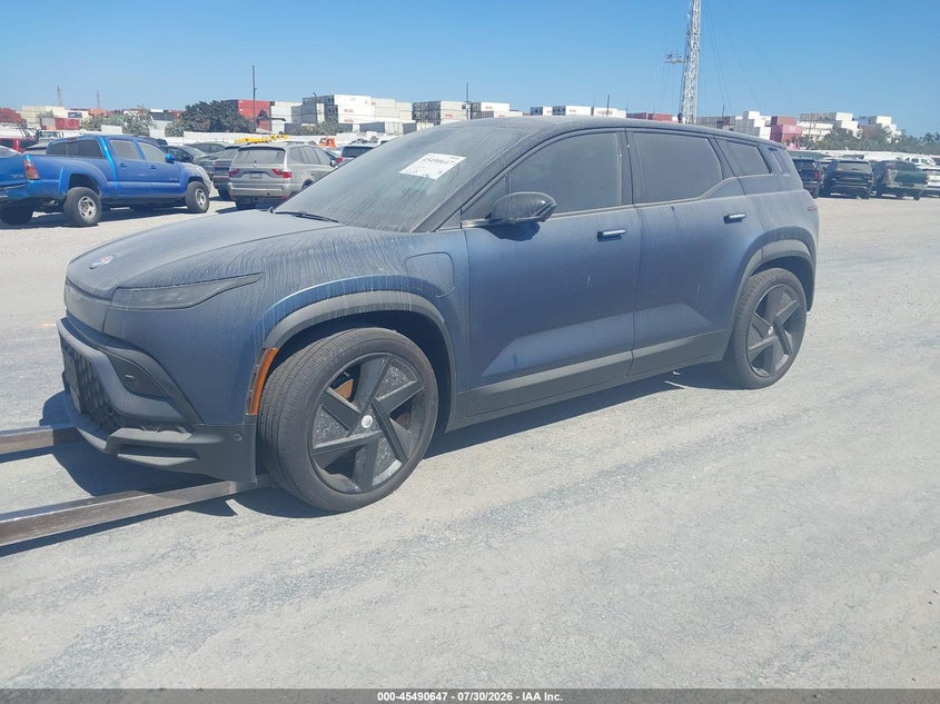 Vin: vcf1zbu27pg004565, lot: 45988844, fisker ocean one 20232