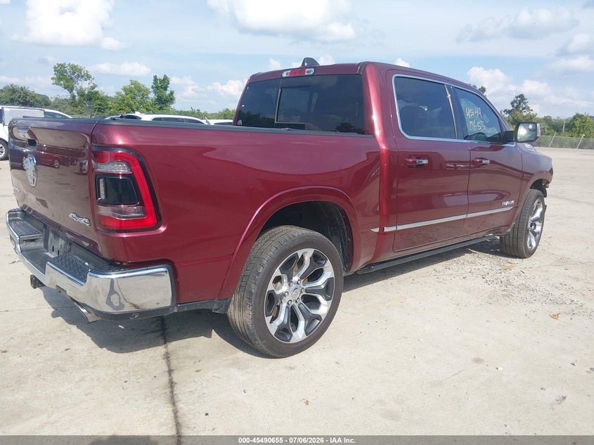 Vin: 1c6srfht8kn788832, lot: 45988852, ram 1500 limited  4x4 5'7 box 20194