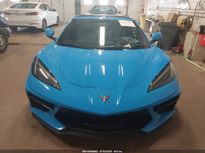 2020 Chevrolet Corvette Stingray Rwd 3Lt VIN: 1G1Y82D45L5110885 Lot: 45490662