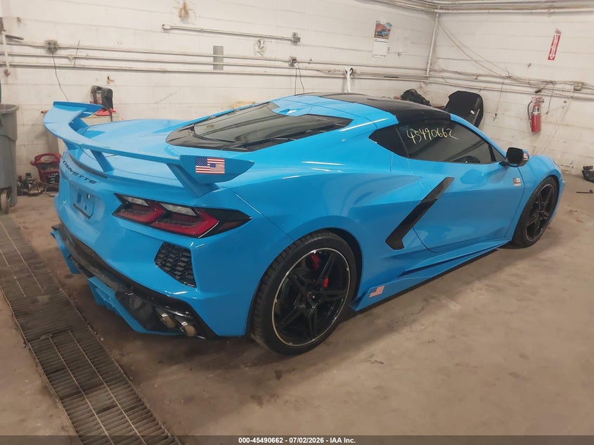 Vin: 1g1y82d45l5110885, lot: 45988859, chevrolet corvette stingray rwd  3lt 20204