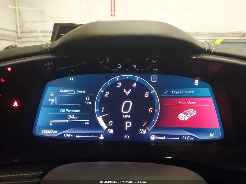 2020 Chevrolet Corvette Stingray Rwd 3Lt VIN: 1G1Y82D45L5110885 Lot: 45490662