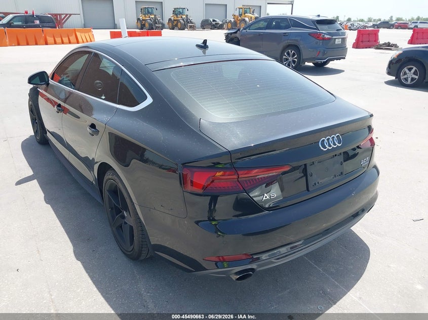 Vin: wauencf55ja084384, lot: 45988860, audi a5 2.0t premium 20183