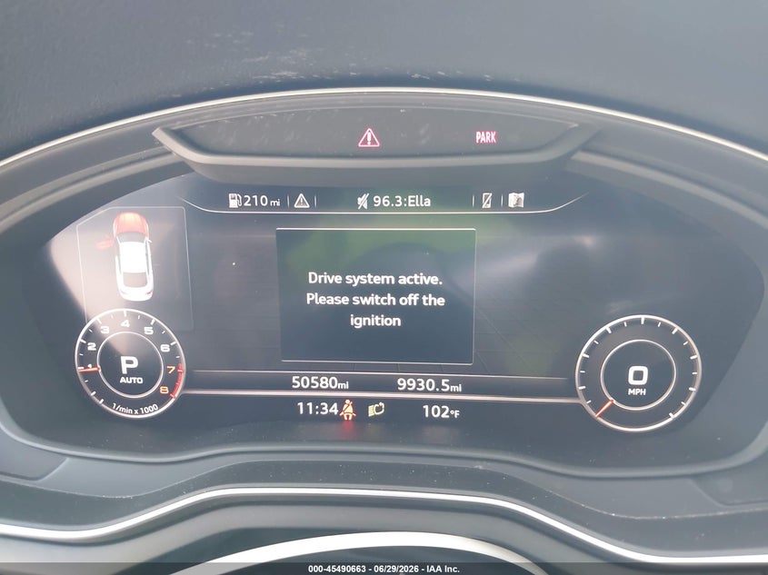 2018 Audi A5 2.0T Premium VIN: WAUENCF55JA084384 Lot: 45490663