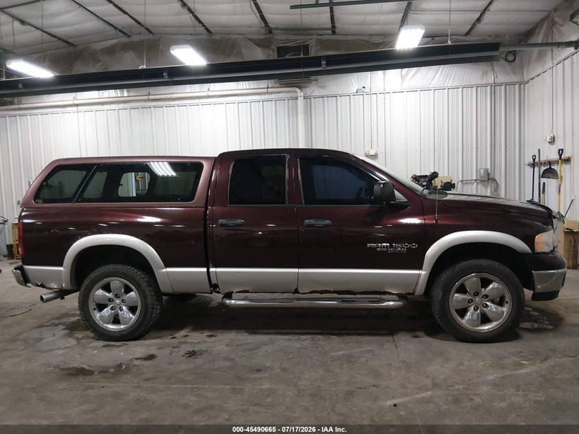 2005 Dodge Ram 1500 Slt/Laramie VIN: 1D7HU18D75S340848 Lot: 45490665