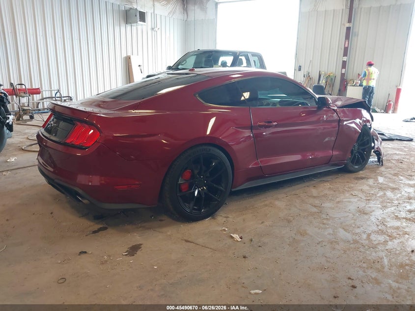 2018 FORD MUSTANG auction photo 4