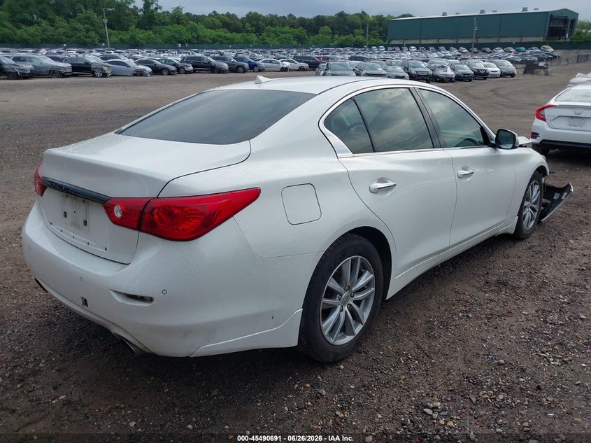 2014 INFINITI Q50 HYBRID auction photo 4
