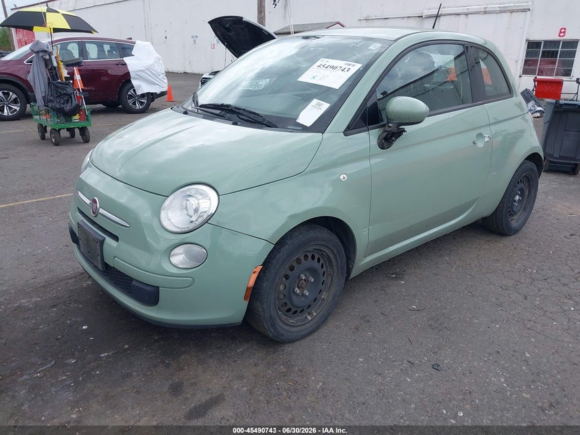 Vin: 3c3cffar5gt161327, lot: 45988940, fiat 500 pop 20162