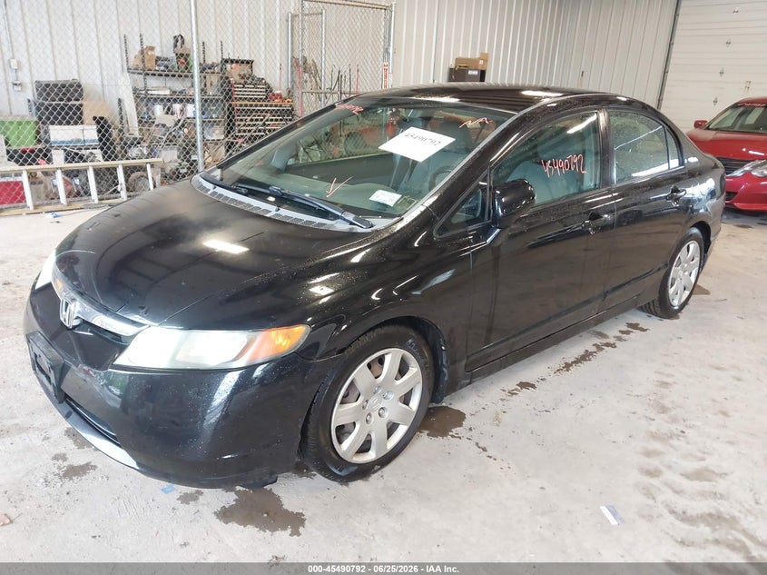 2007 Honda Civic Lx 2HGFA16527H311761 photo 1