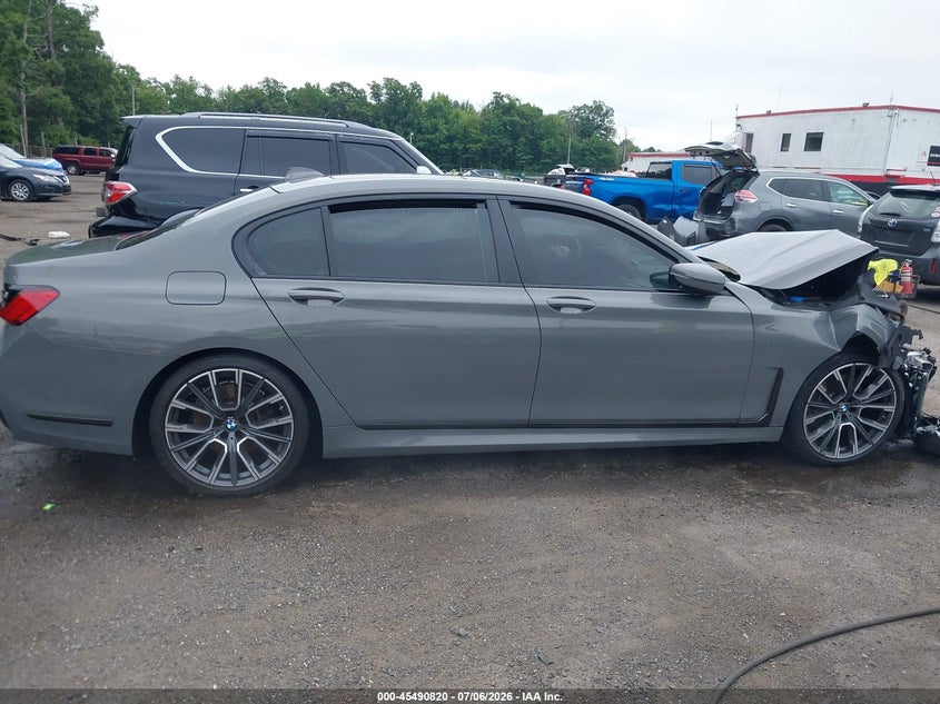 2021 BMW 740I xDrive VIN: WBA7T4C05MCG53789 Lot: 45490820