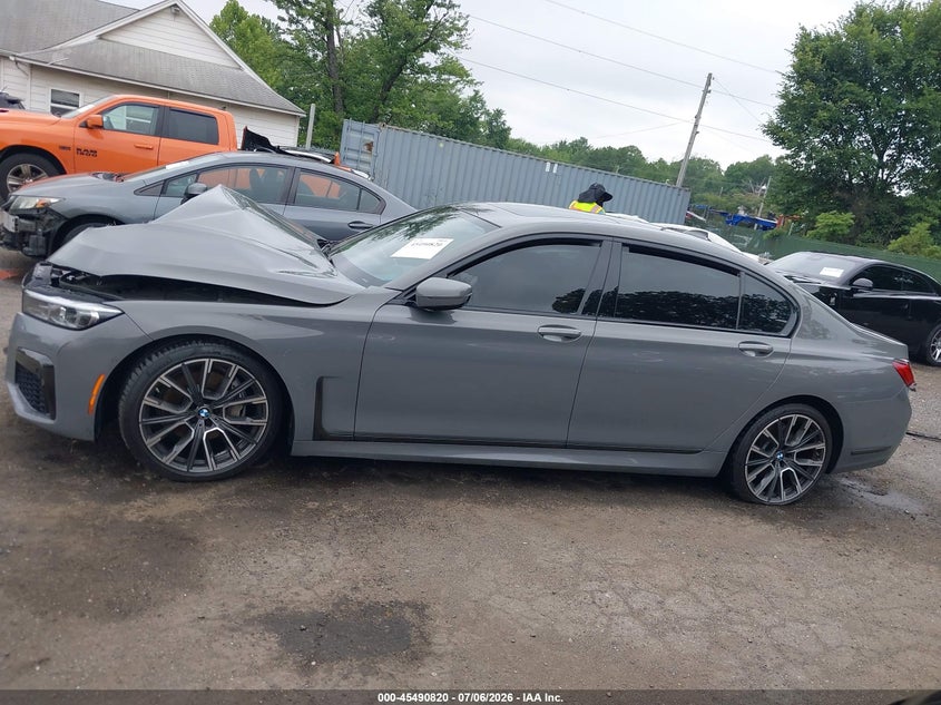 2021 BMW 740I xDrive VIN: WBA7T4C05MCG53789 Lot: 45490820