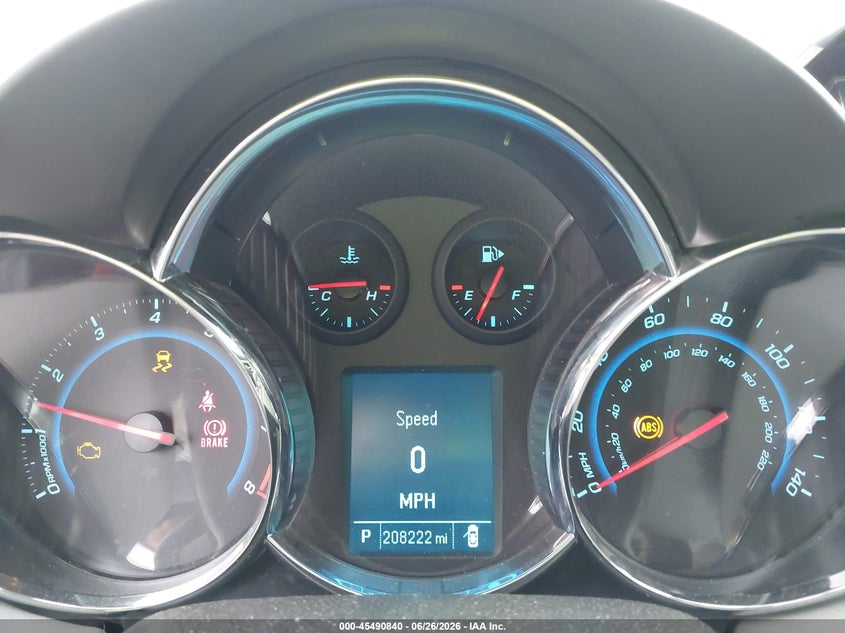2012 CHEVROLET CRUZE SEDAN 1.4L I-4 DOHC, VVT, TURBO, 138HP