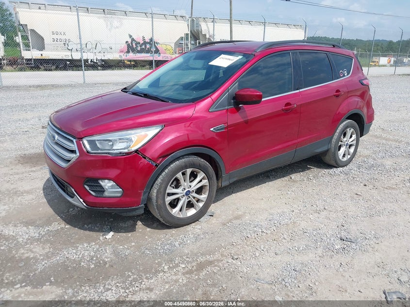 2018 Ford Escape, Левый перёд, IAAI, VIN 1FMCU0GD2JUB35707 — фото 2