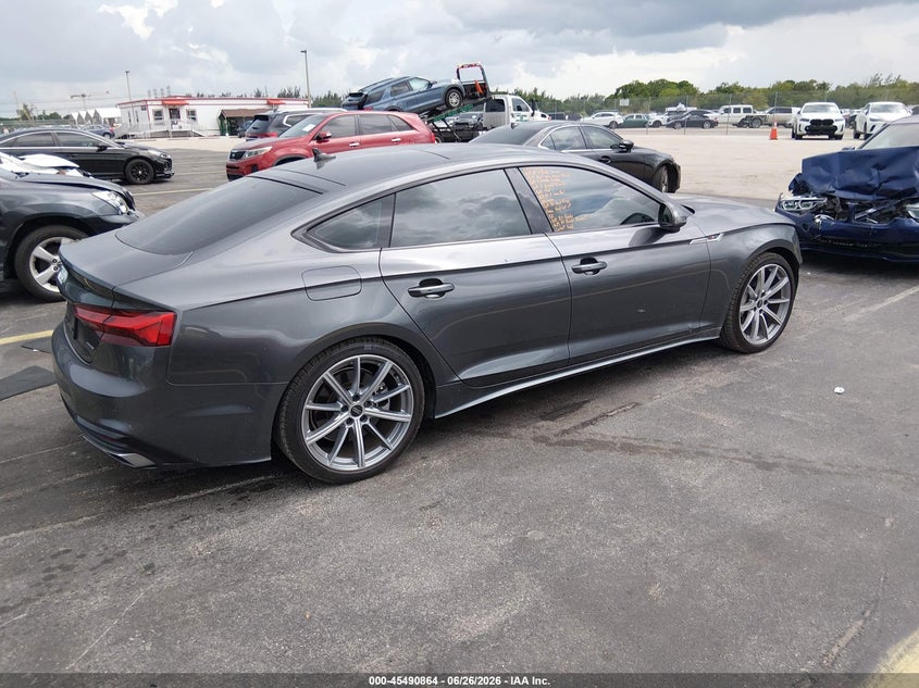 Vin: waudacf50sa019063, lot: 45989061, audi a5 sportback premium 45 tfsi s line quattro s tronic 20254
