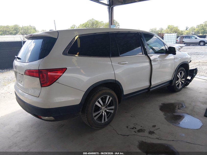 Vin: 5fnyf5h34hb045744, lot: 45989072, honda pilot ex 20174