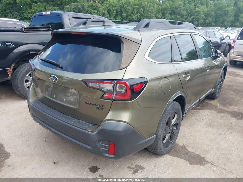 Vin: 4s4btgkd9l3100475, lot: 45989105, subaru outback onyx edition xt 20204