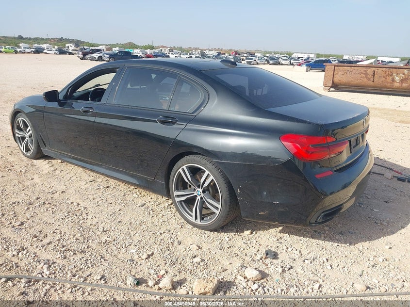 Vin: wba7e2c51gg504462, lot: 45989146, bmw 740i 20163