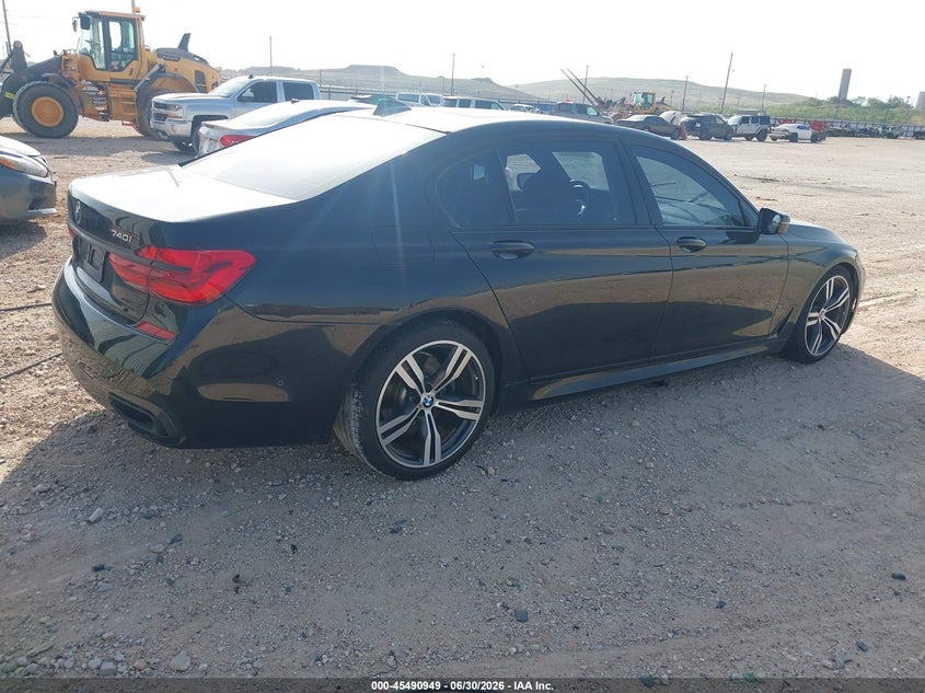 Vin: wba7e2c51gg504462, lot: 45989146, bmw 740i 20164