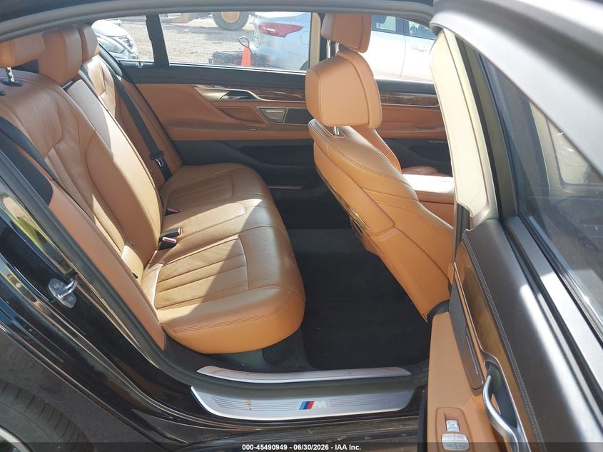 2016 BMW 740I VIN: WBA7E2C51GG504462 Lot: 45490949