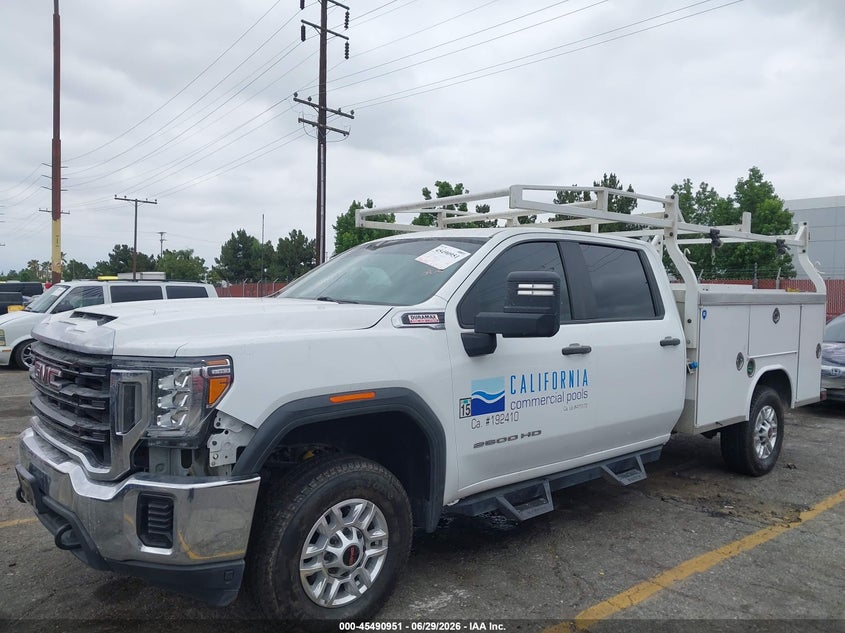 2021 Gmc Sierra 2500hd 2wd  Long Bed 1GD48LEY9MF131453 photo 1