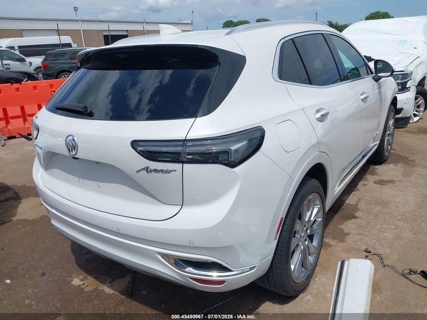 Vin: lrbfzsr46pd195699, lot: 45989164, buick envision avenir awd 20234