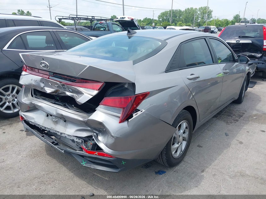 2021 HYUNDAI ELANTRA auction photo 4
