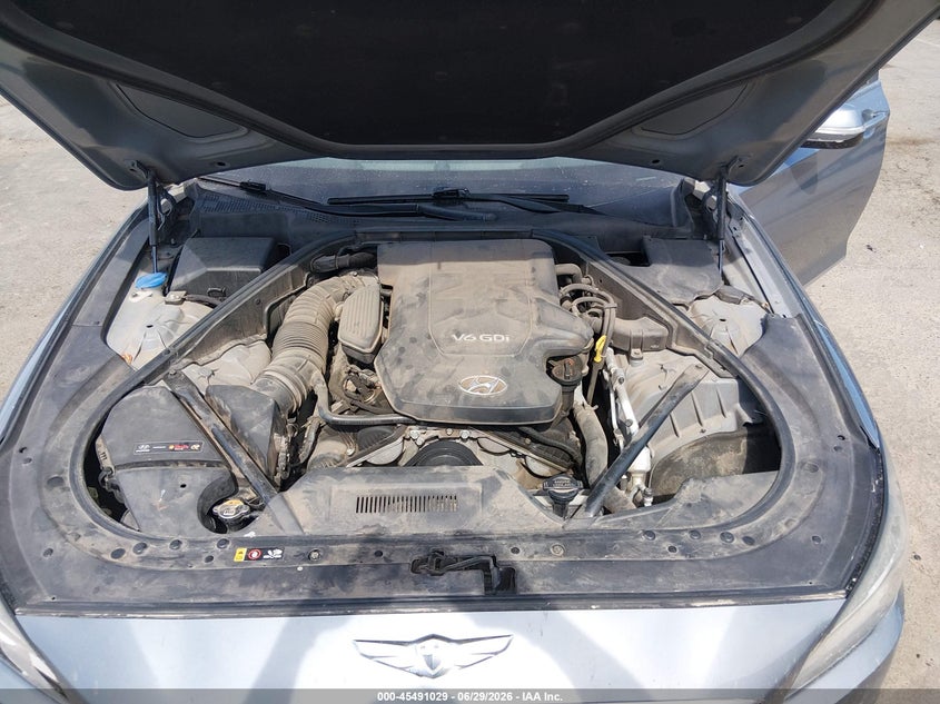 2015 Hyundai Genesis 3.8 VIN: KMHGN4JE7FU015237 Lot: 45491029