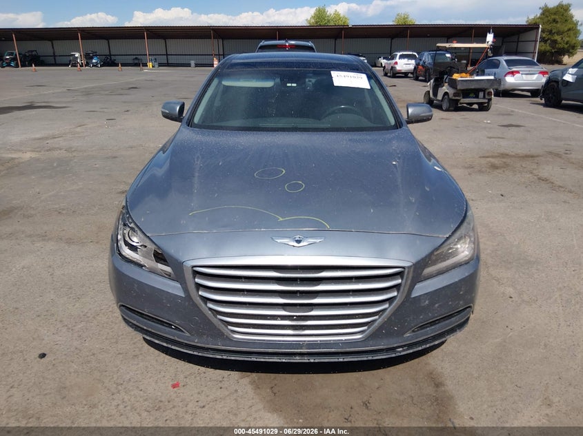 2015 Hyundai Genesis 3.8 VIN: KMHGN4JE7FU015237 Lot: 45491029
