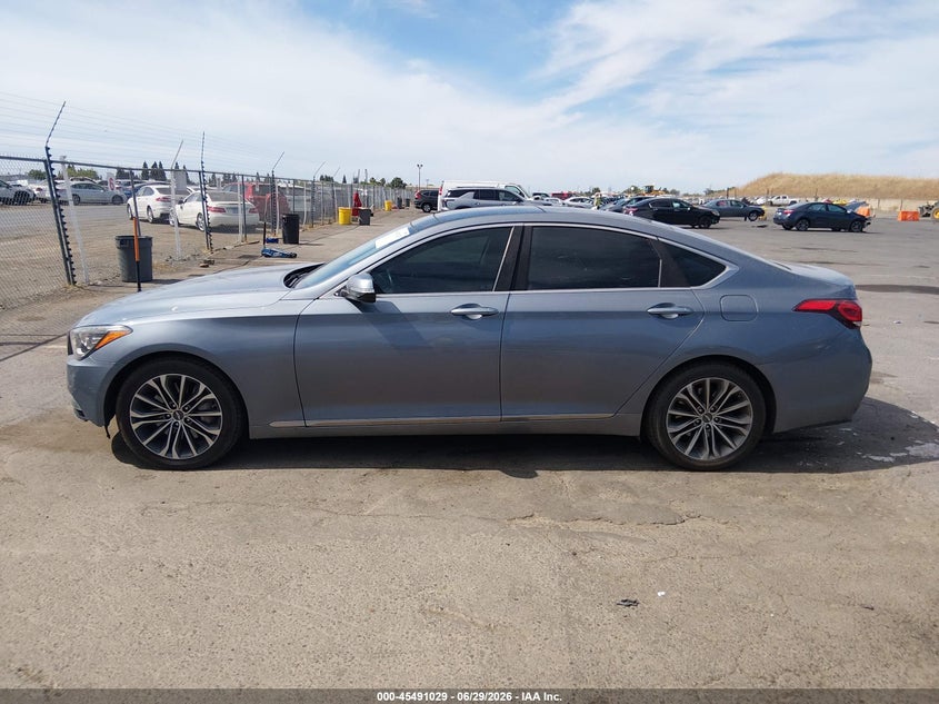2015 Hyundai Genesis 3.8 VIN: KMHGN4JE7FU015237 Lot: 45491029