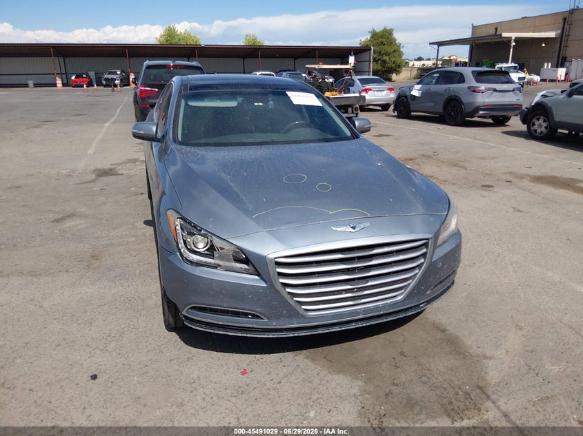 2015 Hyundai Genesis 3.8 VIN: KMHGN4JE7FU015237 Lot: 45491029