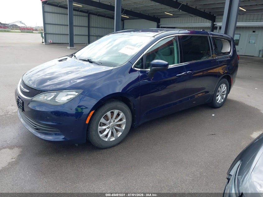 Vin: 2c4rc1dg2hr578470, lot: 45989228, chrysler pacifica touring 20172