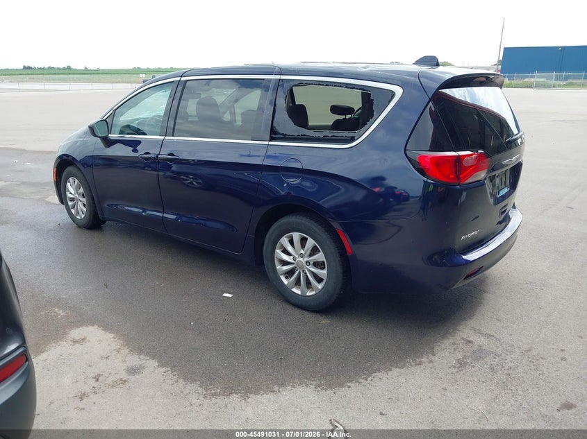 Vin: 2c4rc1dg2hr578470, lot: 45989228, chrysler pacifica touring 20173