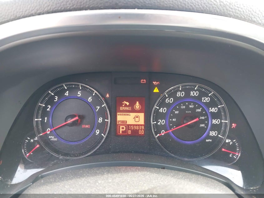 2010 Infiniti Fx35 VIN: JN8AS1MU0AM801351 Lot: 45491038